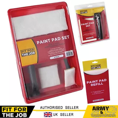 FFJ Click System Paint Pad 6  X 4  Inch Set/Refills Kit Painters & Decorators  • £3.99