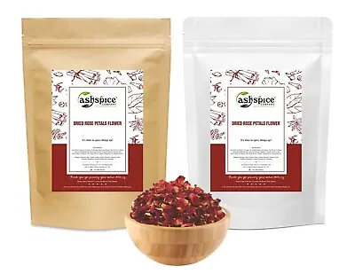  Dried Rose Petals Flower For Wedding Confetti Celebrations 100% Edible 5g-1kg • £2.49