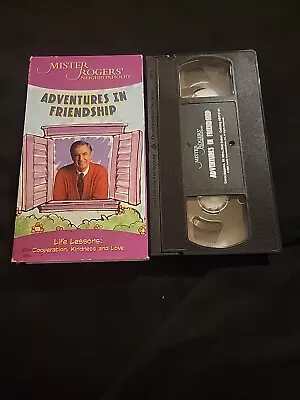 Mr Rogers Neighborhood Adventures In Friendship VHS (2005)  • $6.75