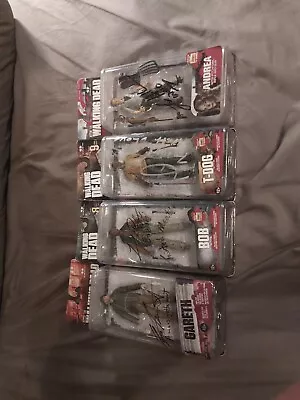 Walking Dead McFarlane Signed Figures • £150