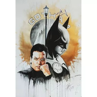 Batman Limited Edition Print Signed By Michael Keaton #1/10 (signed Upside Down) • $749.99