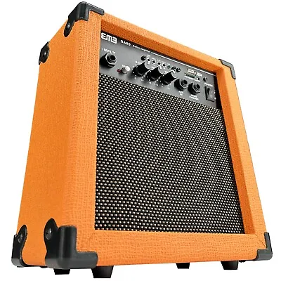 EMB 250W Guitar Amplifier Speaker Powerful Cabinet - SD USB AUX BLUETOOTH Yellow • $69.99