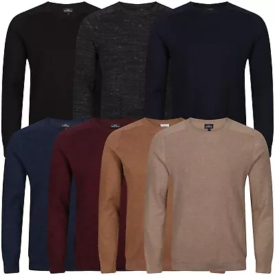 New Mens Next Jumper Crew Round Neck Knit Textured Pullover Sweater Knitwear Top • £9.99