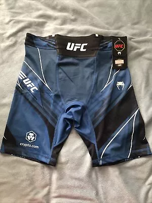 UFC Venum Authentic Vale Tudo Shorts Size XL Blue Long Fit • $75