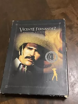 4 Pack Vicente Fernandez Special Edition Vol 2 - DVD - Complete Set • $33.99