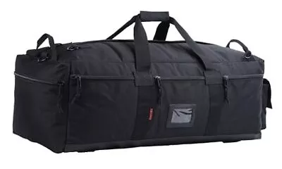 90L Large Military Duffle Bag Tactical Gear Load Out Bag Deployment Cargo BLACK • $88.09