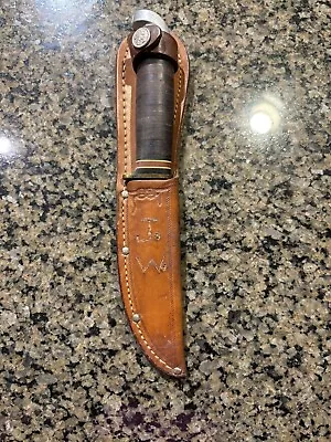 Vintage Boy Scout Fixed Blade Knife • $25