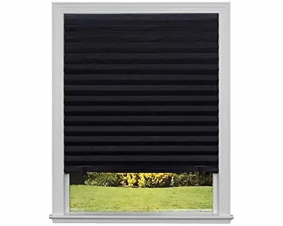 6 Pack Window Sun Shade Pleated Pull Down Cordless Blackout UV Light Movie Room • $39.99