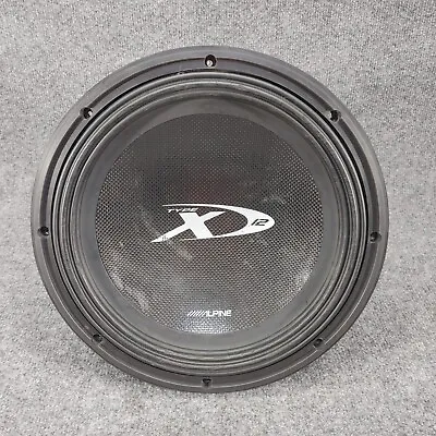 Alpine Type X 12 SWX-1242D DVC Subwoofer For PARTS/REPAIR 1000 Watts • $219.99