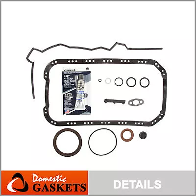 Fits 92-05 Honda Civic Del Sol 1.6L SOHC Lower Gasket Set D16Y7 D16Y8 D16Z6 • $34.28