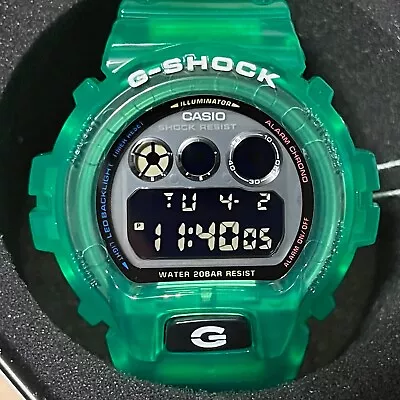 Casio G-Shock DW-6900JT-3DR Green Jelly Skeleton Mens Digital Watch NWT New 6900 • $109.99