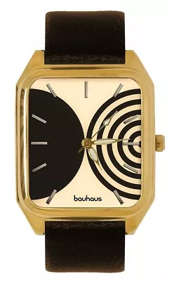 1920s ART DECO BAUHAUS SOLID BRASS COLLECTIBLE 34 Mm UNISEX TANK WATCH • $94.50