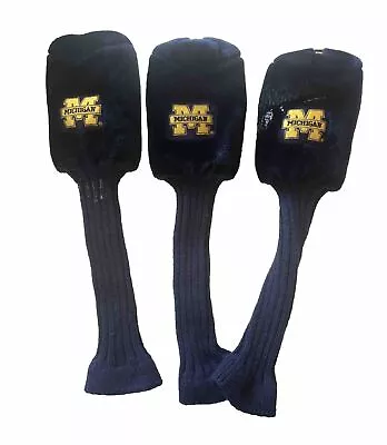 Vintage University Of Michigan Wolverines  Golf Club Covers  Imperfections • $9.99