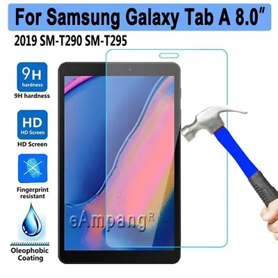 £3.95 • Buy TEMPERED GLASS Screen Protector For Samsung Galaxy Tab A 8.0 2019 (SM-T290/T295)