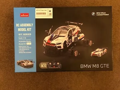 Rastar BMW M8 GTE RC Assembly Model Kit Scale 1:18 • £23.75