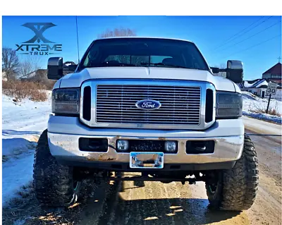 05-07 Ford F250 F350 Super Duty Chrome Harley Davidson Billet Grille  • $189.99