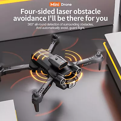 8K Quadcopter Mini Drones With HD Camera With GPS 3Battery WiFi FPV Foldable RC • $51.99