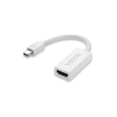 Belkin Cable Mini Displayport To Hdmi Adapter Display Port Wht *new#1* F2cd021eb • $21.50