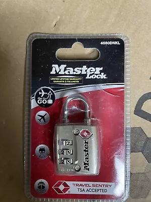 Master Lock TSA 3 Digit Combination Padlocks • £12