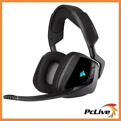 $218.90 • Buy Corsair VOID RGB ELITE Wireless Premium Gaming Headset 7.1 Surround Sound