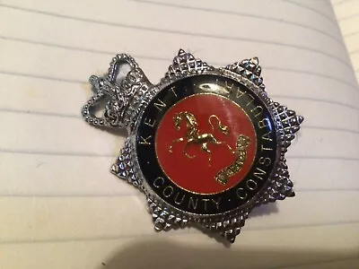 Obsolete Police Badges Kent County Warrant • £8