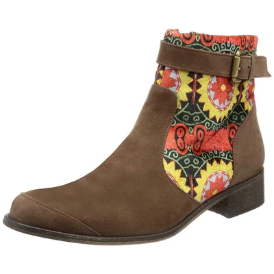 £57.43 • Buy Desigual Mas-2 Women's Brown Riding Ankle Boot
