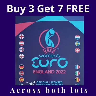 Panini Women's Euro 2022 Stickers #1 - #177 - FULL STOCK - PICK FROM BOTH • £1.65