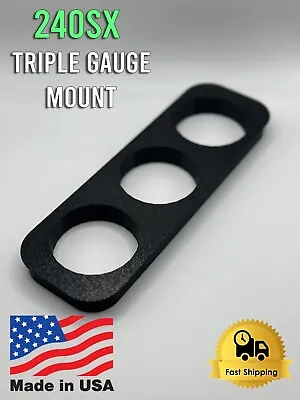 1989-1998 89-98 Nissan S13/S14 S40SX Triple Gauge Pod Mount 52MM (READ DESC) • $19.99