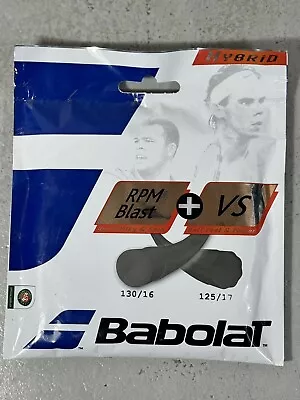 Babolat Combo Pack RPM Blast 17 Plus VS 16 Tennis String • $50