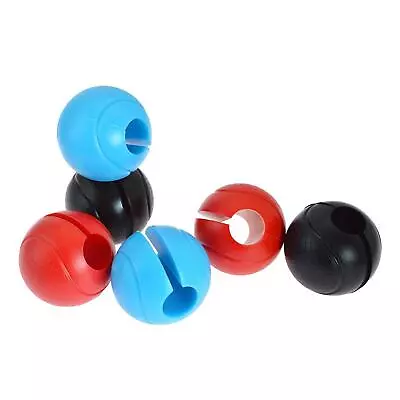 2x Fat Ball Barbell Grips Gym Weight Lifting Builder Dumbbell Workout Weight • $35.88