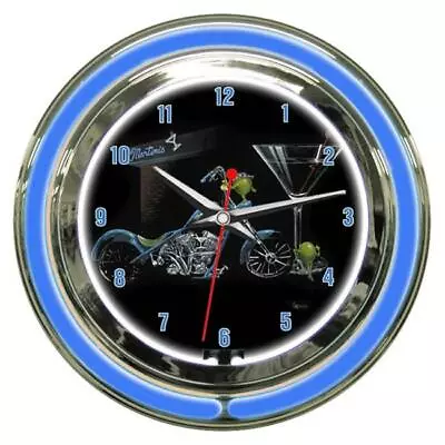 Petro Enterprises GODNC14-09 Custom Martini 14 In. Neon Clock • $130.10