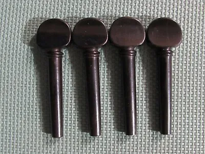 Old Violin Shop 1/2 Size Pegs Ebony French  Pegs  Project Parts • $7.99