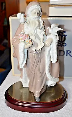 Lladro Father Christmas #1890 Signed/Numbered Pristine Condition With Box Rare • $666.89