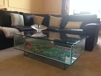 Vintage Fish Tank Coffee Table Collection From Dorset Aquarium   • £950