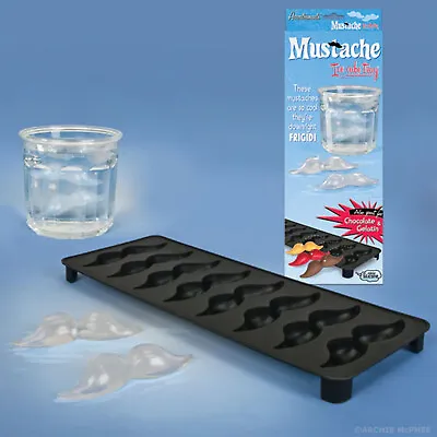 Mustache Ice Cube Tray NEW IN STOCK Fun Joke • $10.99