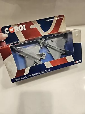 Corgi Defence The Realm F-35 Lightning & Typhoon Die-Cast Airplane Set NEW 1K • $19.99