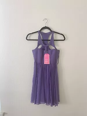 Versace H&M Purple Babydoll Dress • $65