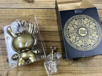 2012 KidRobot Tristan Eaton X Gold King Dunny 8  Vinyl Figure 10th Anniversary • $119.99