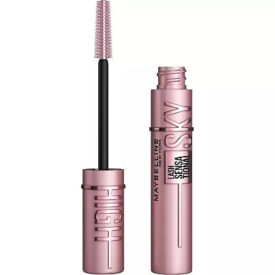 Maybelline Lash Sensational Sky High Washable Mascara Blackest Black • $9.48