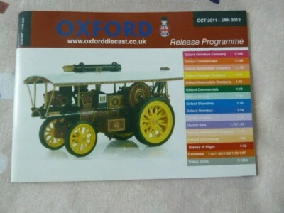 £1.29 • Buy Oxford Diecast Oct 2011 - Jan 2012 Catalogue