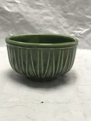 Avocado Green 518 U.S.A. McCoy Pottery Planter Bowl 5.5” • $8.99