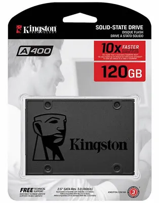 $38 • Buy Kingston 120GB SSD A400 Internal Solid State Drive Laptop SSD Drive SATAIII 2.5 