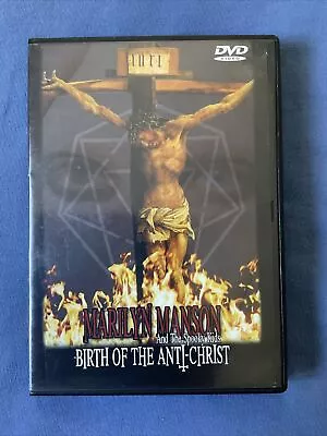 MARILYN MANSON AND THE SPOOKY KIDS Birth Of The Anti-Christ DVD 2001 Limited Ed • $9.80