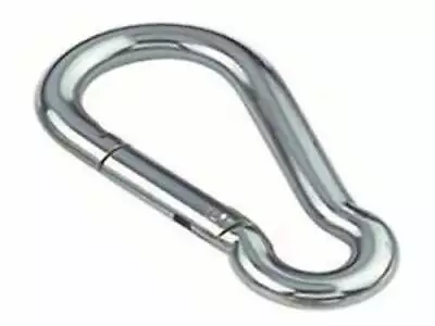 316 Stainless Steel Marine Grade Carabiner Clip Snap Hook Spring Karabiner • $4.80