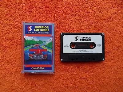 OVERDRIVE - By Superior Software - Acorn Electron Cassette • £4.65