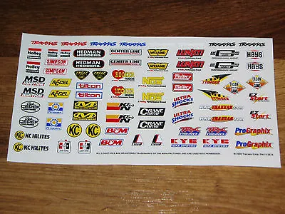 Rc Car Decals/stickers 1/8-1/10 Vaterra V100/dragster/hpi Sprint 2/traxxas Slash • $21.90