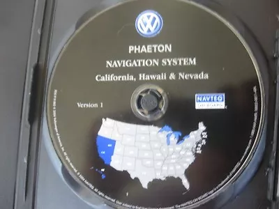 2004 2005 2006 Vw Volkswagen Phaeton  Sedan Navigation Dvd 1 California Nv Hi  • $41.95