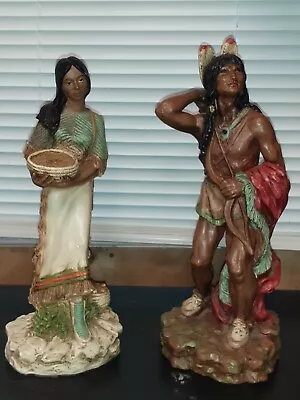 Homco Native American Indian Statues • $75