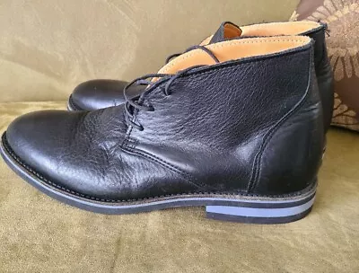 Walk Over Chukka Boots Mens Size 10 M Vintage Collection Black Leather USA • $59.99