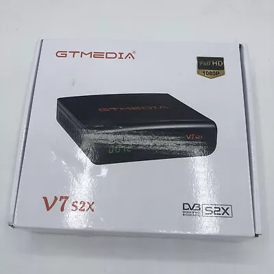 GTMedia V7 HD Digital Satellite TV Receiver DVB-S2X FTA PVR SAT Decoder+USB Wifi • $44.95